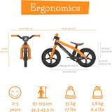 Chillafish BMXie 12" Balance Bike - Ginger