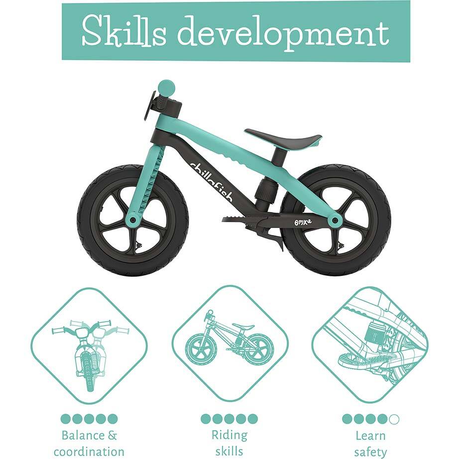 Chillafish BMXie 12" Balance Bike - Mint
