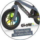 Chillafish BMXie Glow 12" Balance Bike - Anthracite