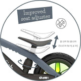 Chillafish BMXie Glow 12" Balance Bike - Anthracite