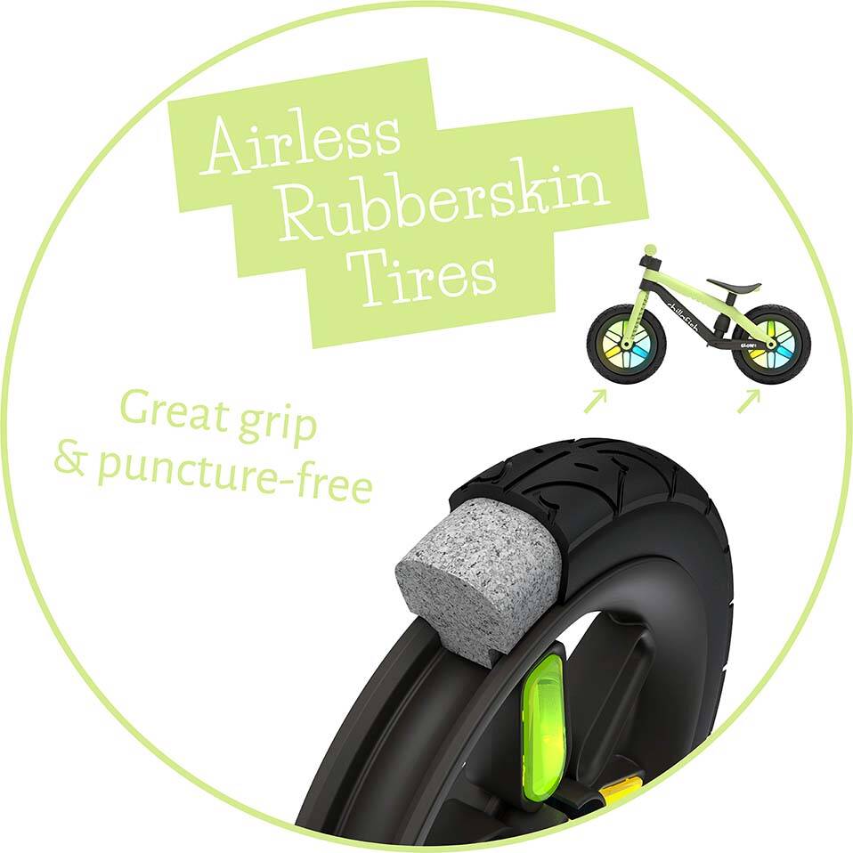 Chillafish BMXie Glow 12" Balance Bike - Pistachio