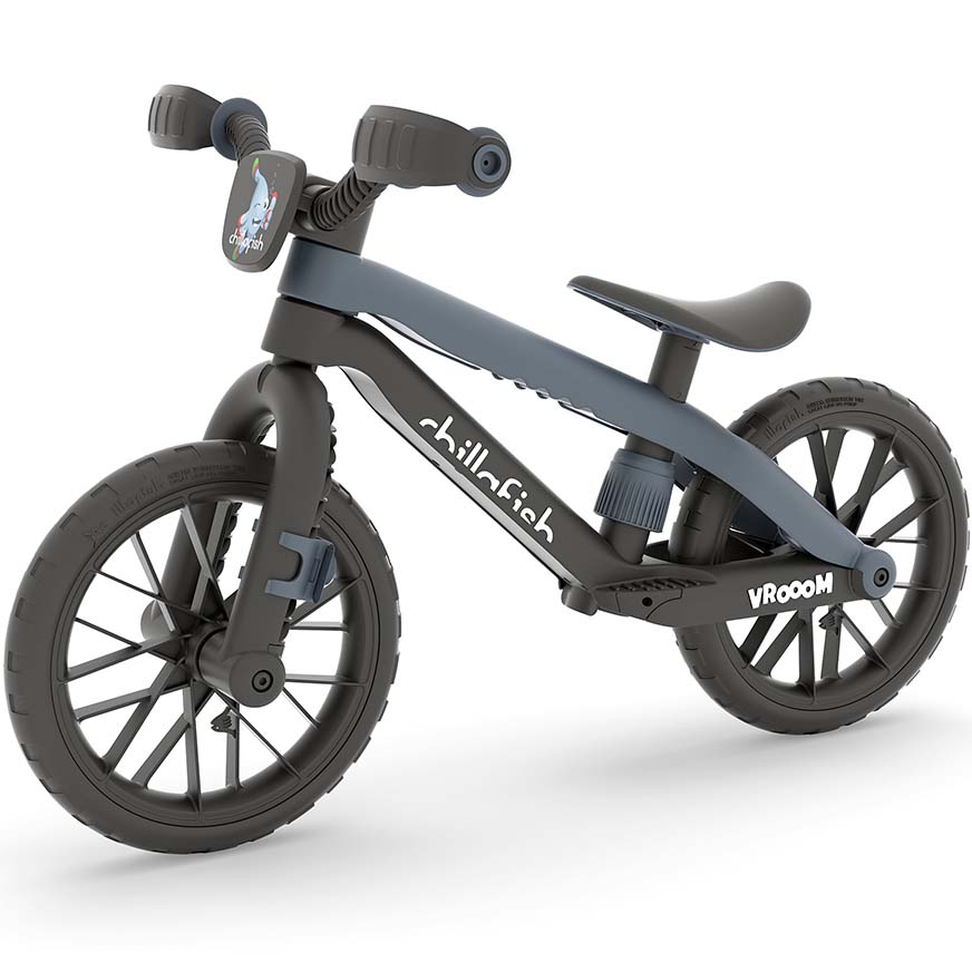 Chillafish BMXie Vroom 12" Balance Bike - Anthracite