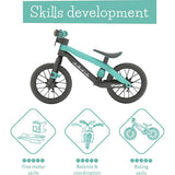 Chillafish BMXie Vroom 12" Balance Bike - Mint