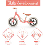 Chillafish Charlie 10" Balance Bike - Flamingo