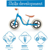 Chillafish Charlie 10" Balance Bike - Navy