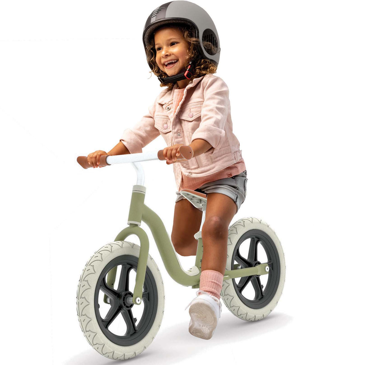 Chillafish Charlie LUX 12" Balance Bike - Olive