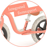 Chillafish Charlie LUX 12" Balance Bike - Salmon