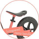 Chillafish Charlie Sport 12" Balance Bike - Flamingo