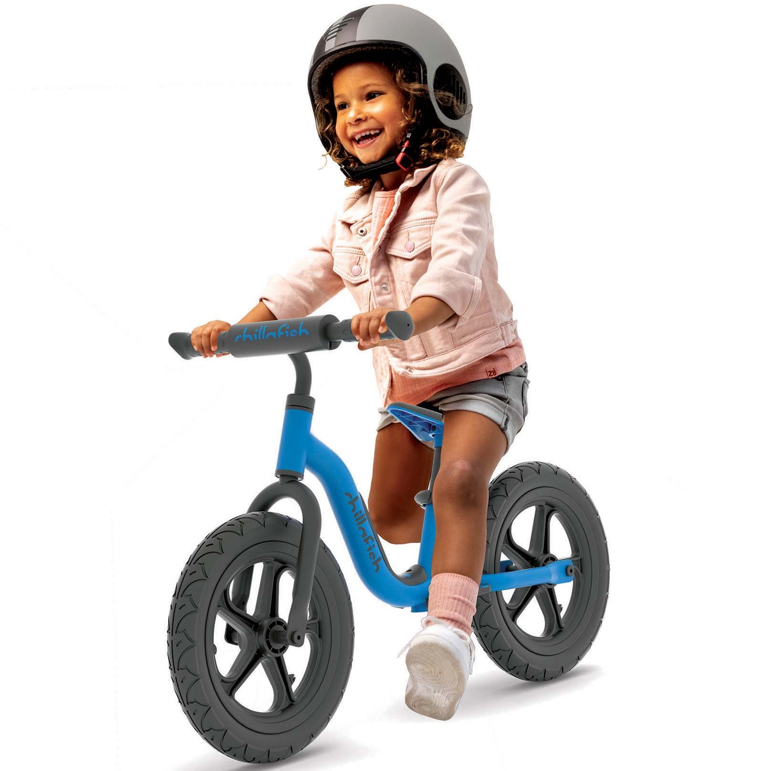 Chillafish Charlie Sport 12" Balance Bike - Navy