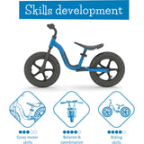 Chillafish Charlie Sport 12" Balance Bike - Navy