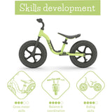Chillafish Charlie Sport 12" Balance Bike - Pistachio
