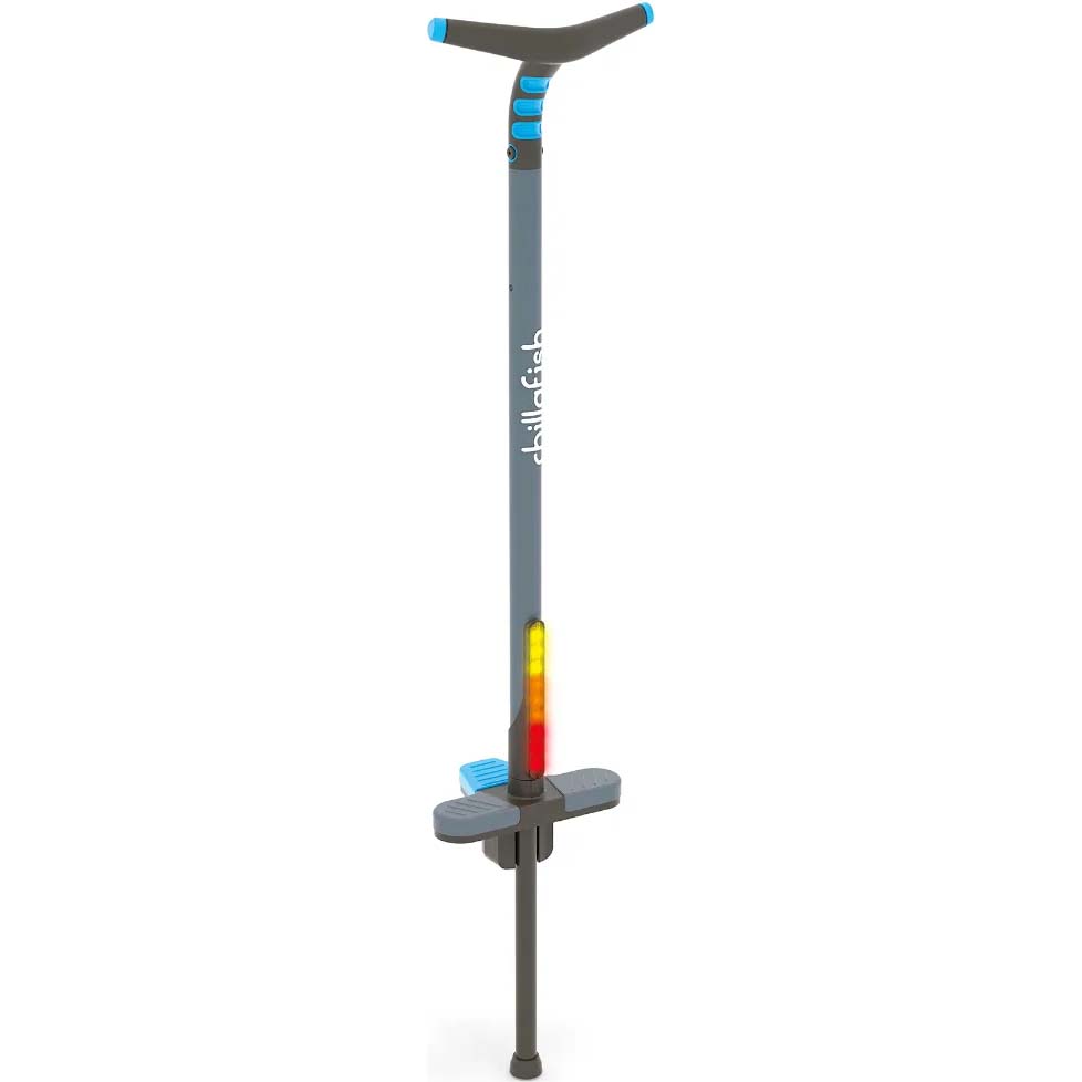 Chillafish Poogi Kids Glow Pogo Stick - Blue