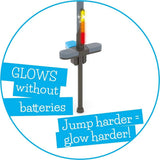 Chillafish Poogi Kids Glow Pogo Stick - Blue