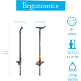 Chillafish Poogi Teen Glow Pogo Stick - Blue