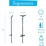 Chillafish Poogi Teen Pogo Stick - Blue