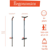Chillafish Poogi Teen Pogo Stick - Papaya