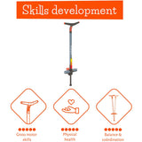 Chillafish Poogi Kids Glow Pogo Stick - Papaya