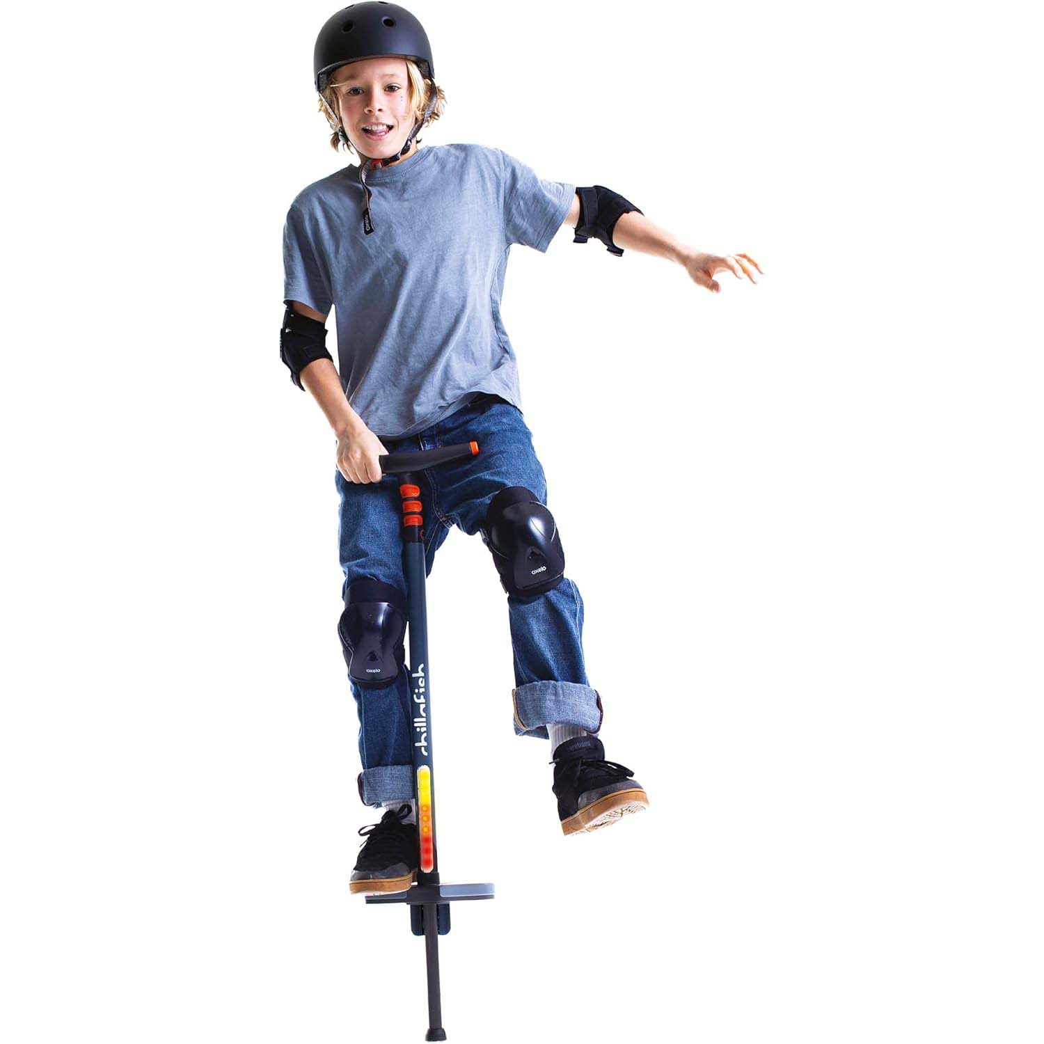 Chillafish Poogi Teen Glow Pogo Stick - Papaya