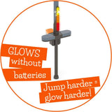 Chillafish Poogi Teen Glow Pogo Stick - Papaya