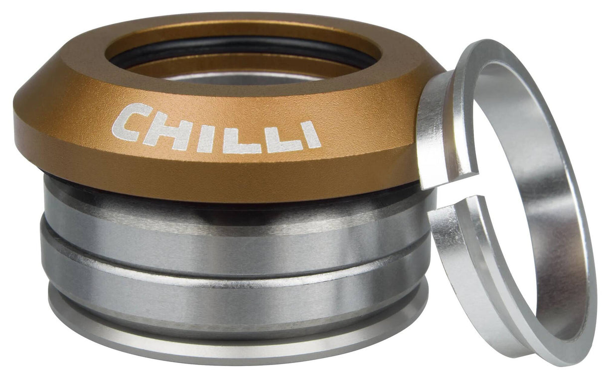 Chilli Pro Integrated Scooter Headset - Gold