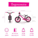 Chillafish BMXie Balance Bike - Pink