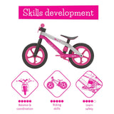 Chillafish BMXie Balance Bike - Pink