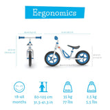 Chillafish Charlie Balance Bike - Blue
