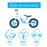 Chillafish Charlie Balance Bike - Blue
