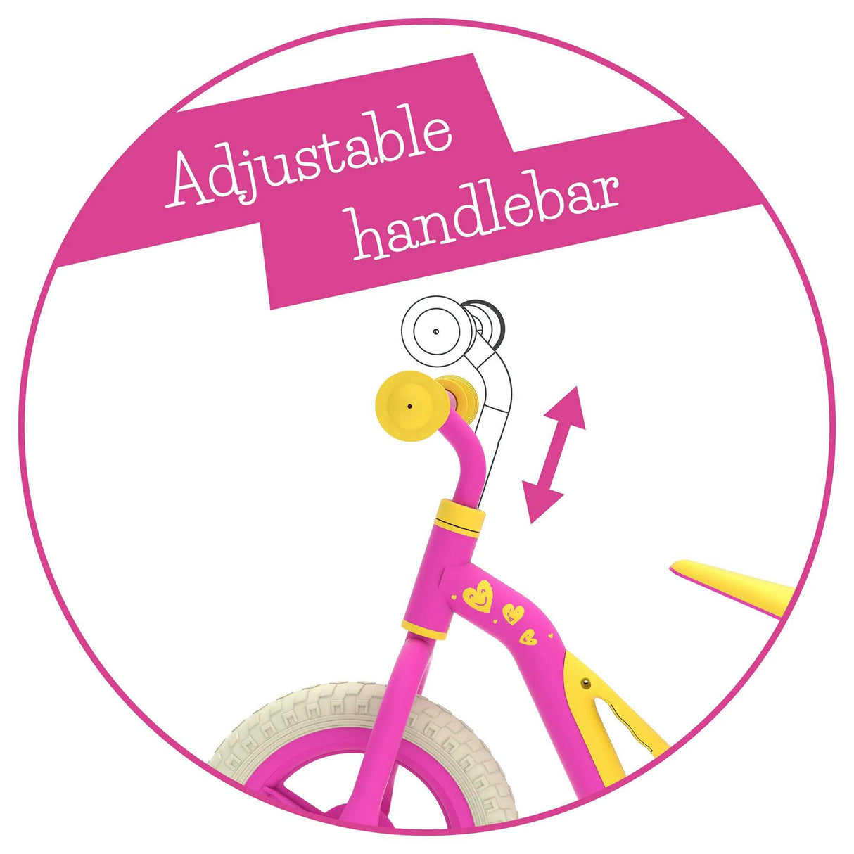 Chillafish Charlie Balance Bike - Pink