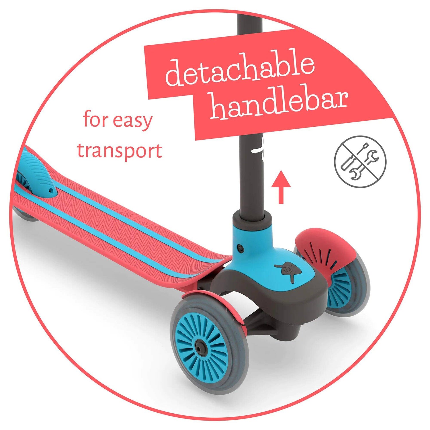 Chillafish Scotti Scooter - Red