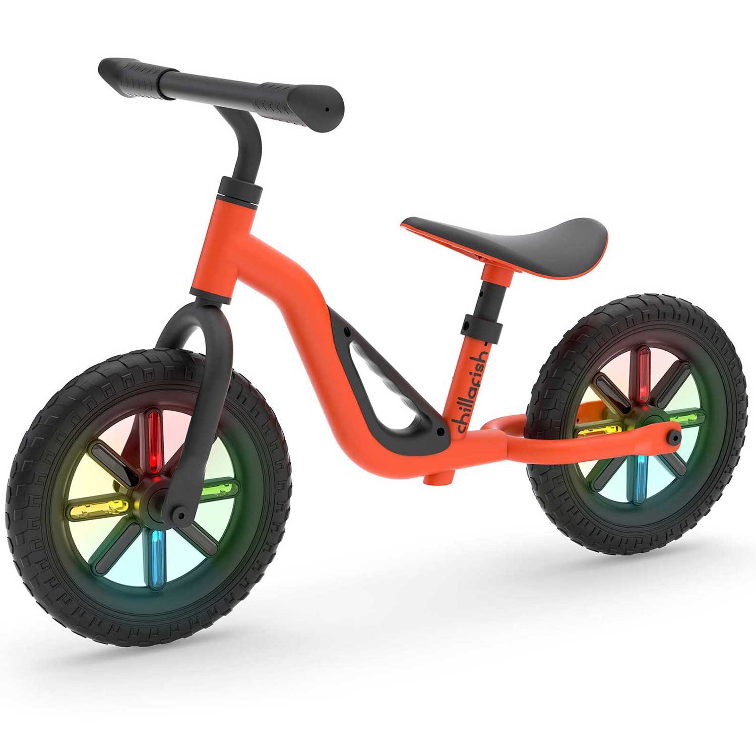 Chillafish Charlie Glow Balance Bike - Orange