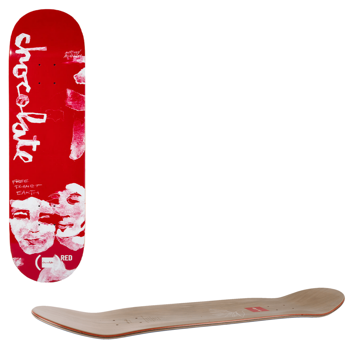 Chocolate Red Anderson Skateboard Deck 8.25"