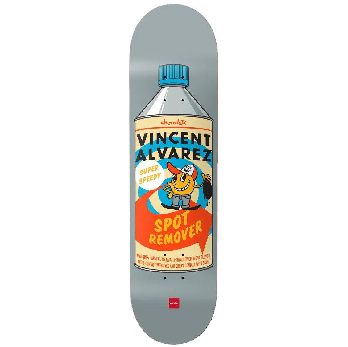 Chocolate Hecox Essentials Skateboard Deck - Alvarez 8''