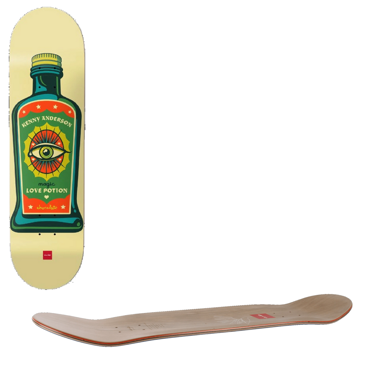 Chocolate Hecox Essentials Skateboard Deck - Anderson 8.5''