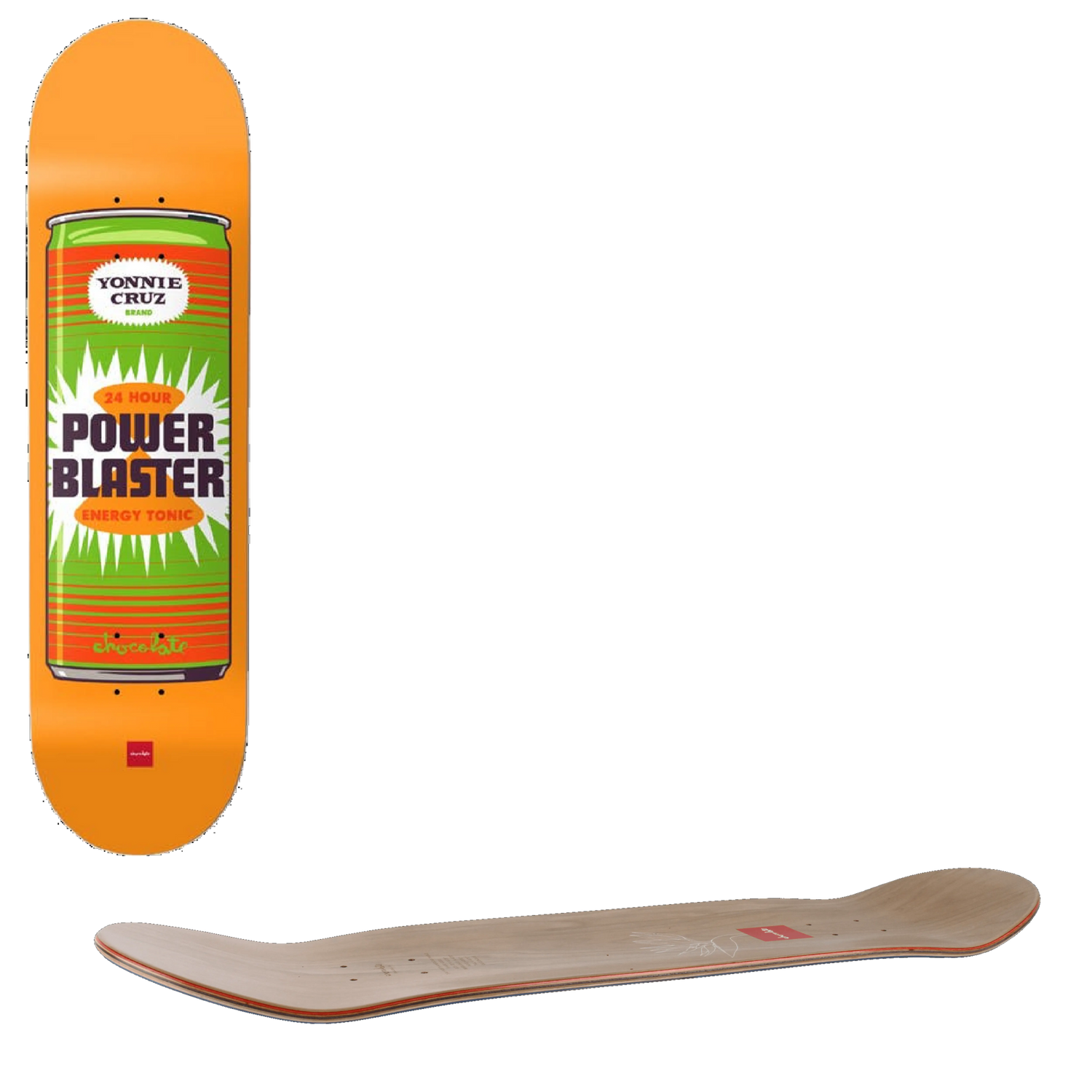 Chocolate Hecox Essentials Skateboard Deck - Cruz 8.18''