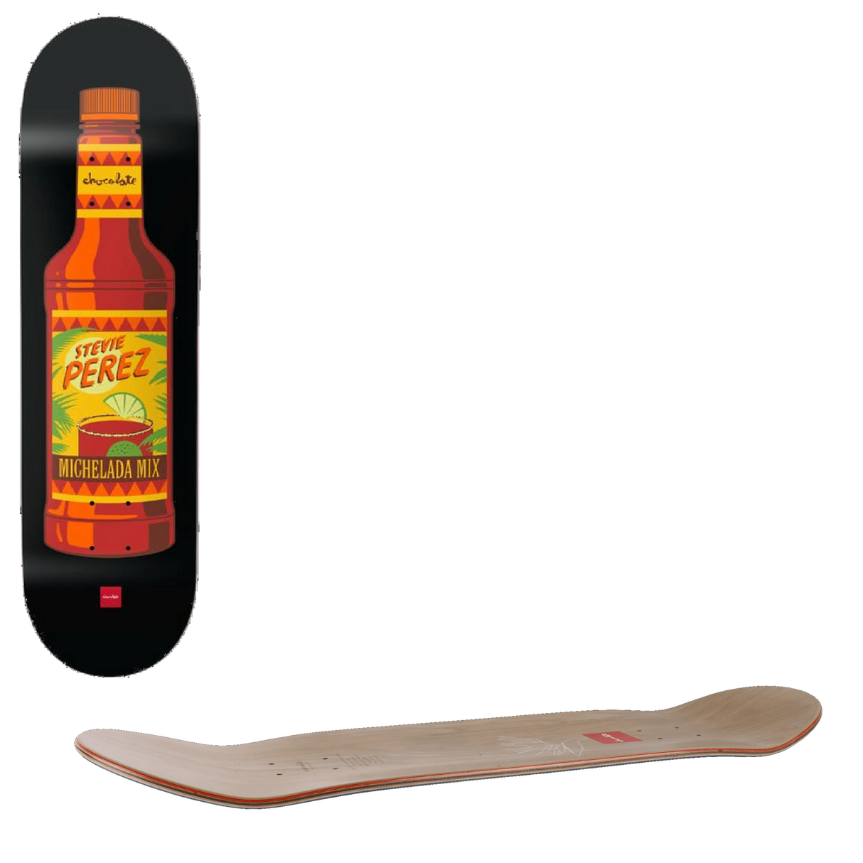 Chocolate Hecox Essentials Skateboard Deck - Perez 8''