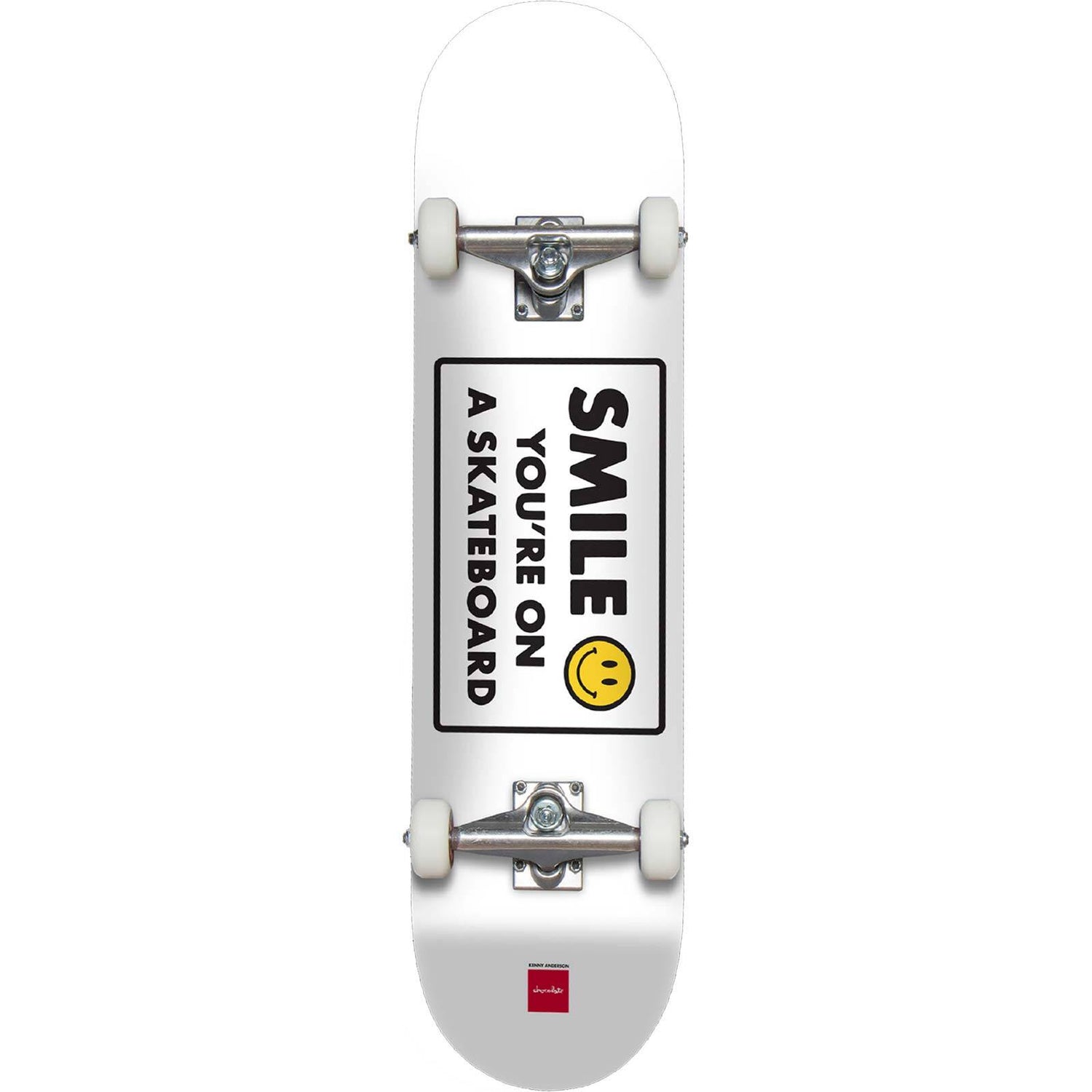 Chocolate Anderson Smile Complete Skateboard - 7.875"