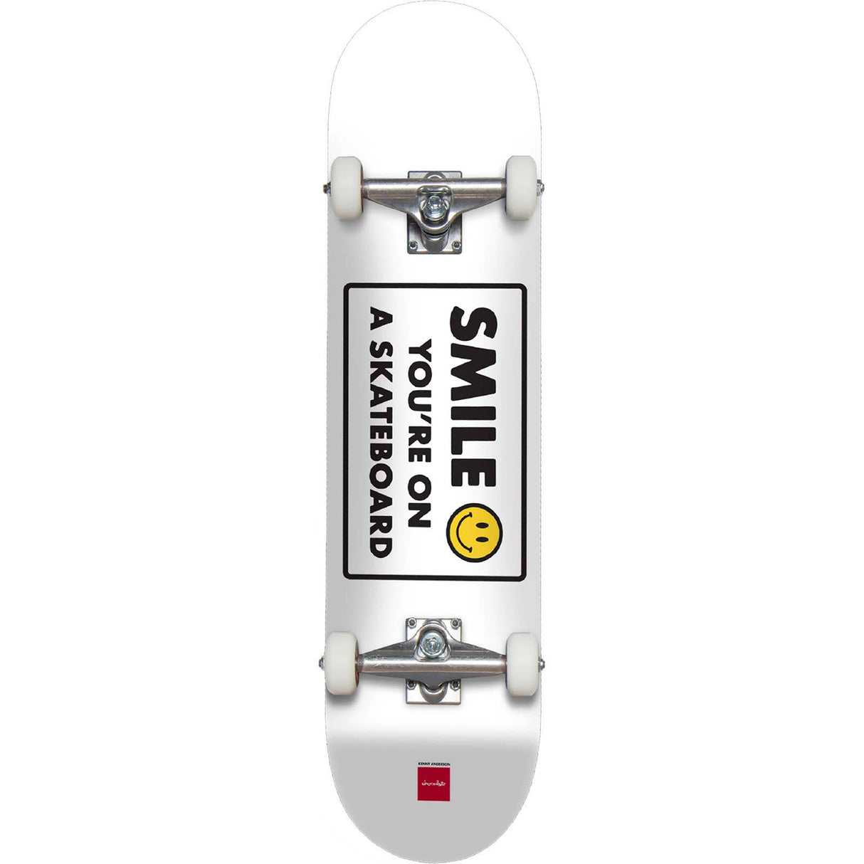 Chocolate Anderson Smile Complete Skateboard - 8"