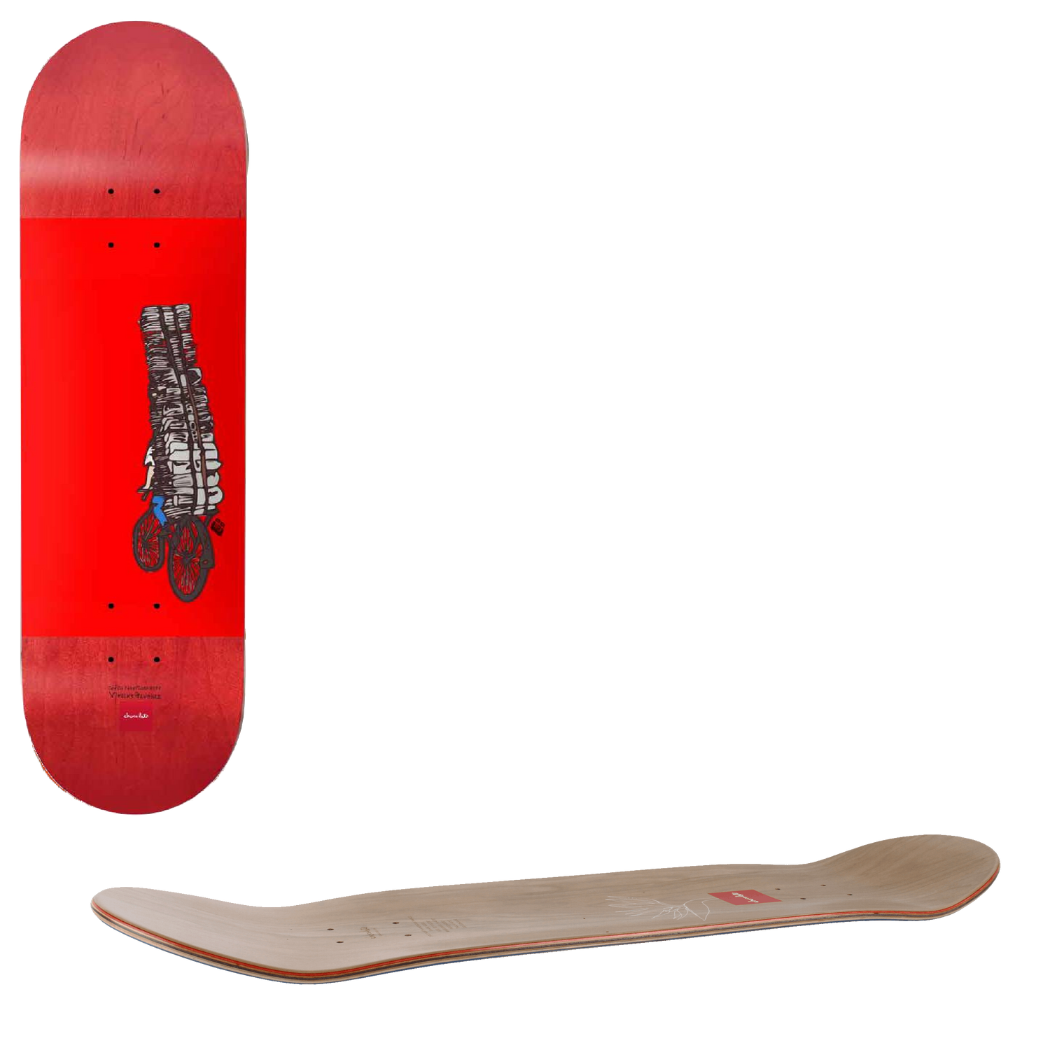 Chocolate Cada Dia Skateboard Deck- Alvarez 8.5"