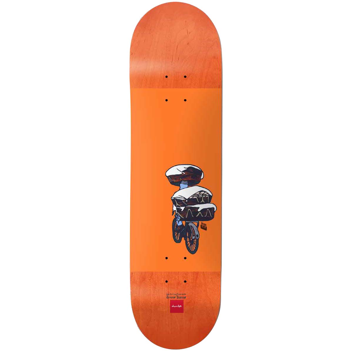 Chocolate Cada Dia Skateboard Deck - Trahan 8.25"