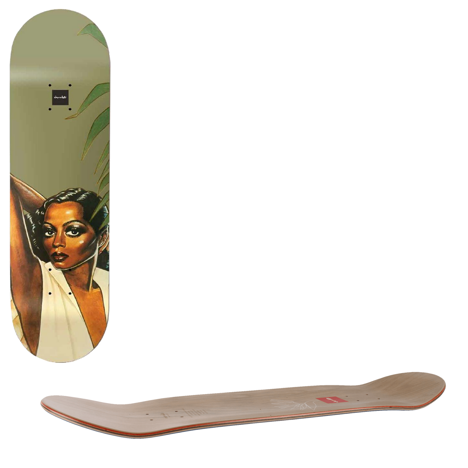 Chocolate Queen Skateboard Deck - Aikens 8.5"
