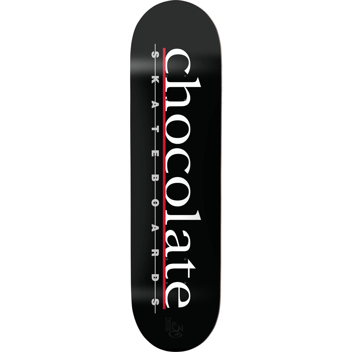 Chocolate Bar Logo Skateboard Deck - Alvarez 8.25"