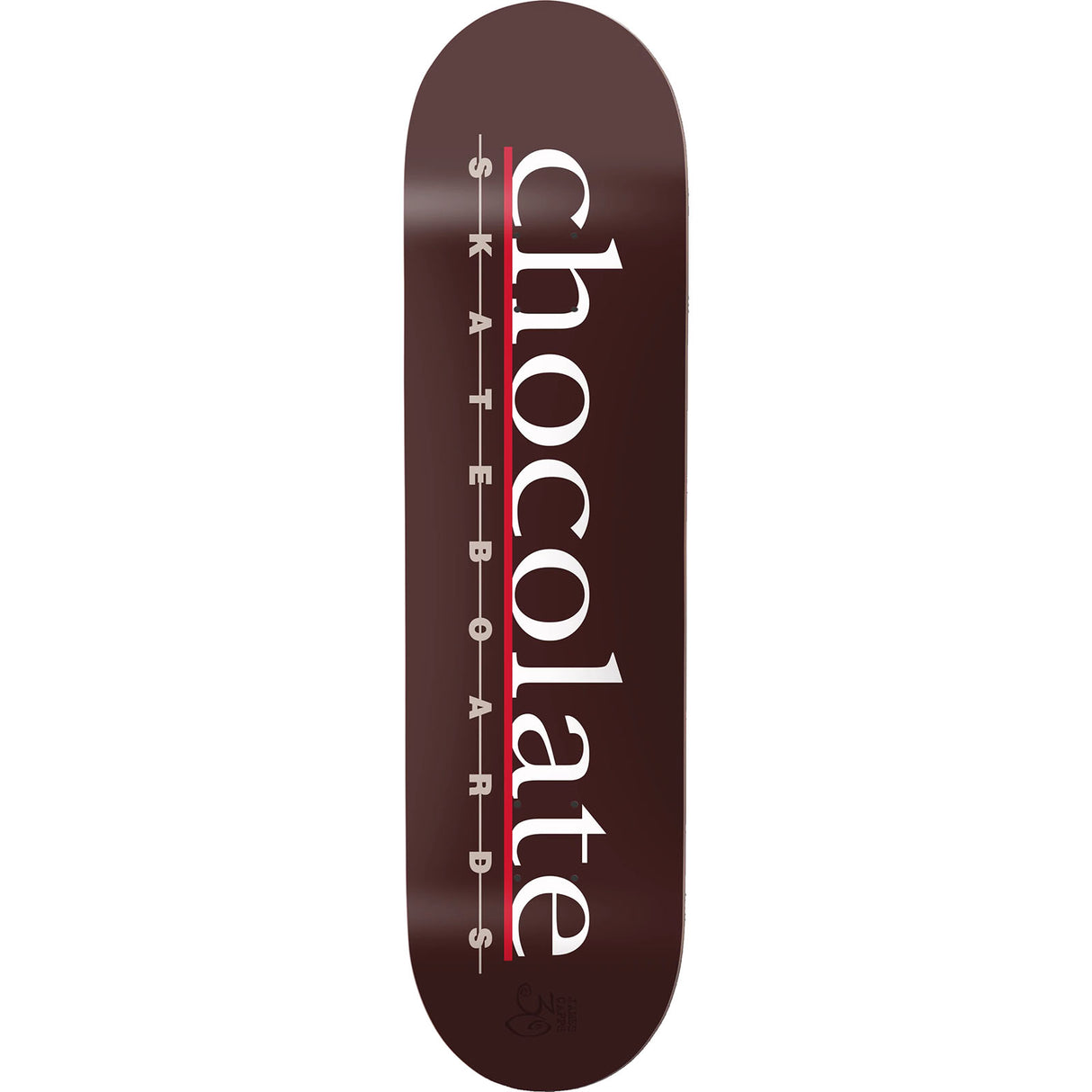 Chocolate Bar Logo Skateboard Deck - Capps 8.5"