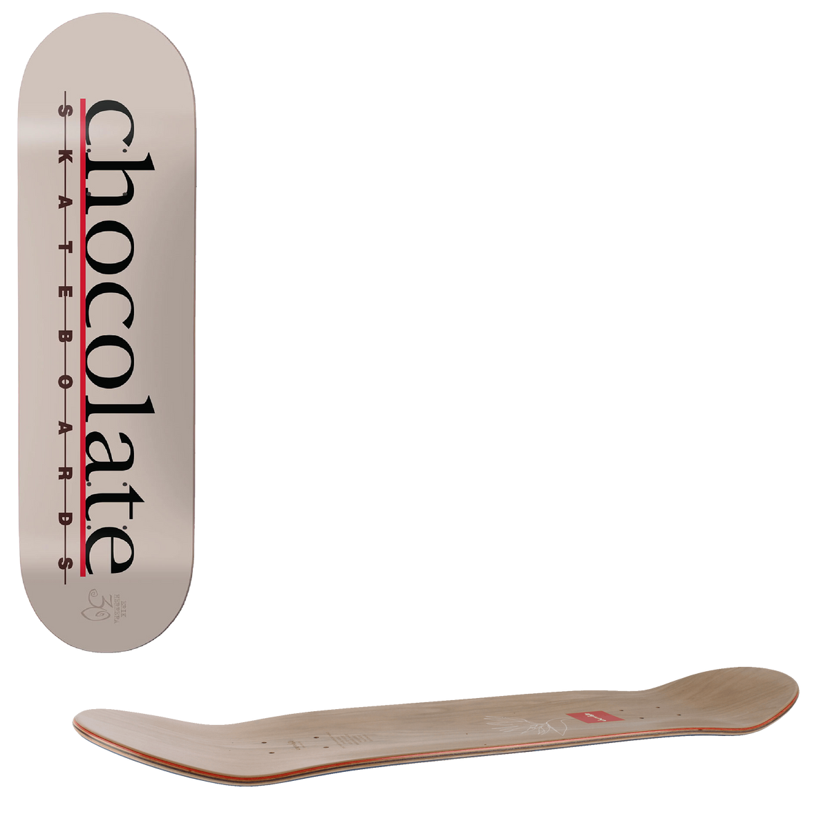 Chocolate Bar Logo Skateboard Deck - Herrera 8.25"