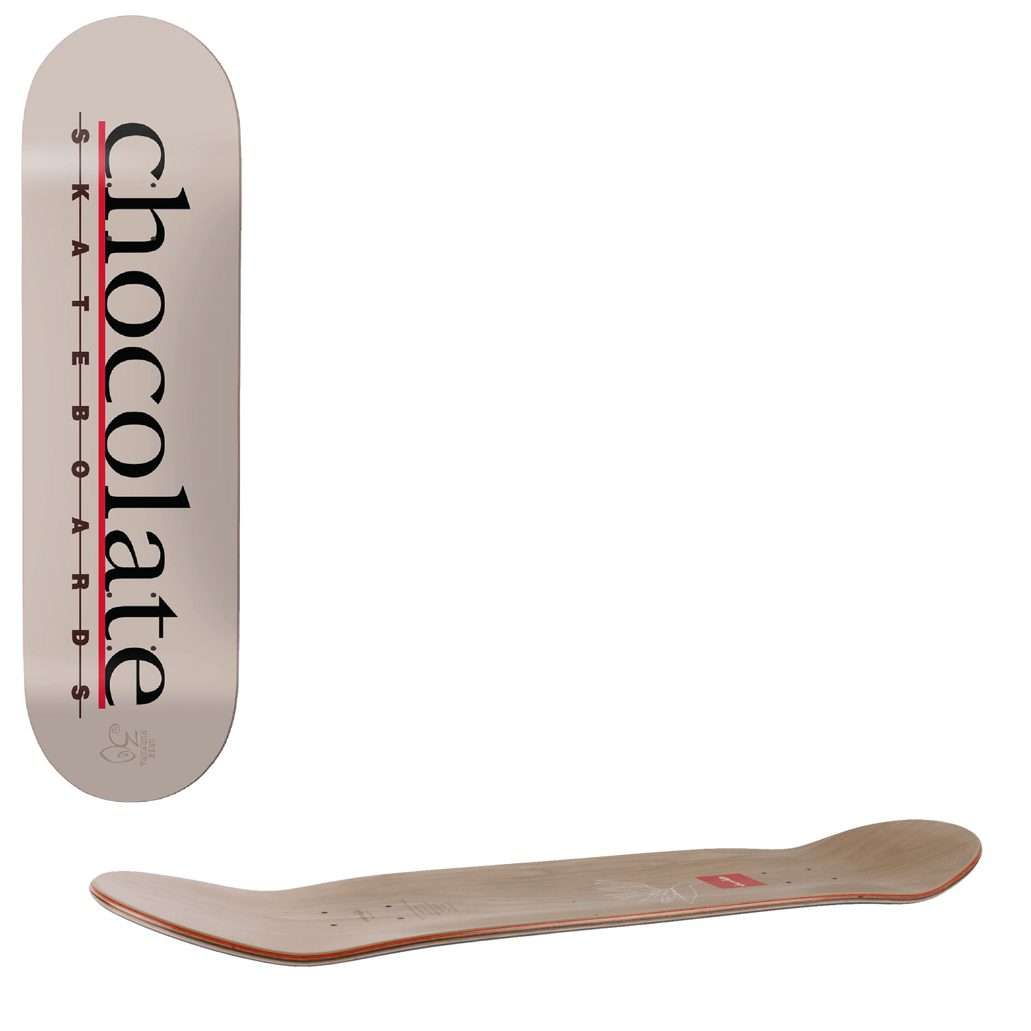 Chocolate Bar Logo Skateboard Deck - Herrera 8.25"