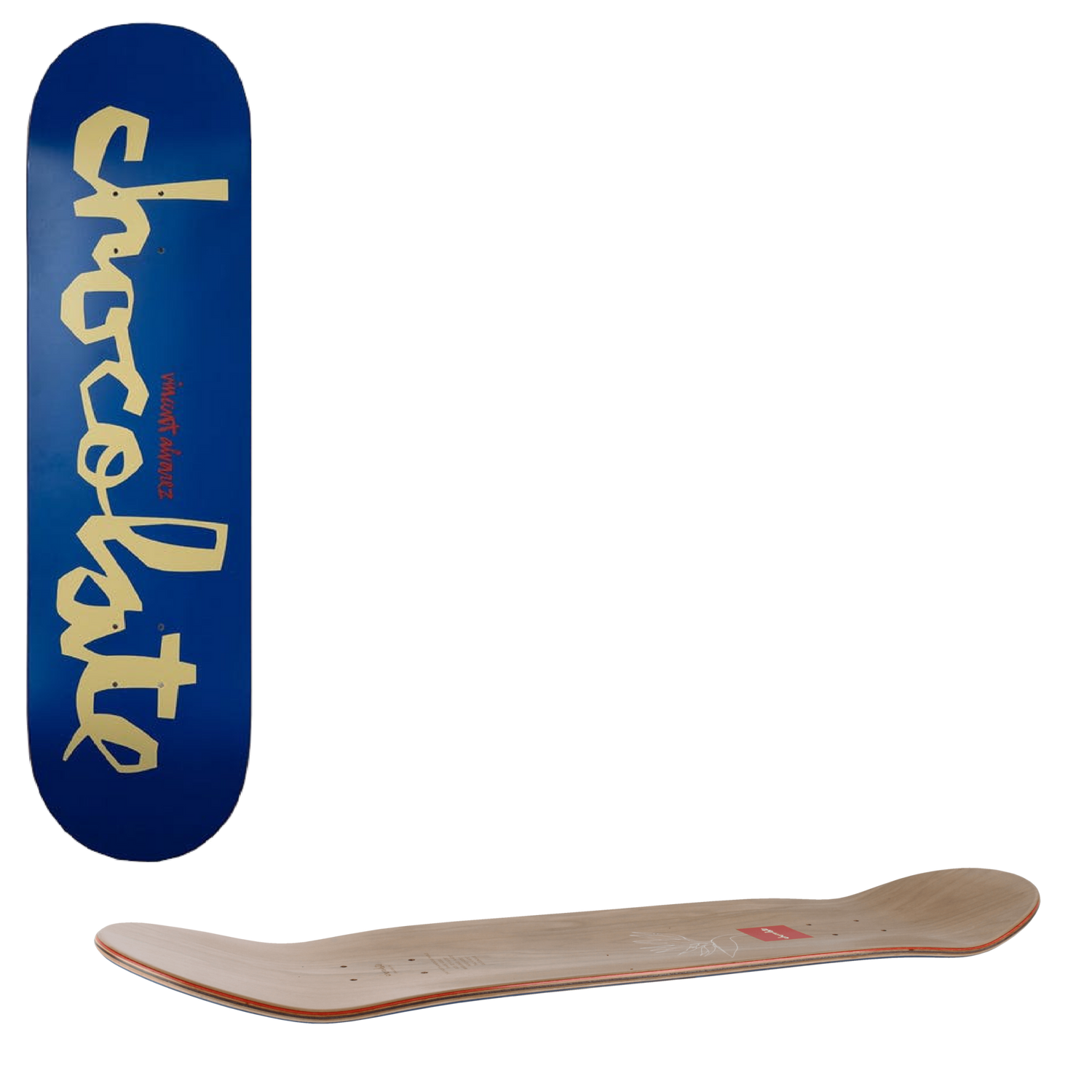 Chocolate OG Chunk Skateboard Deck - Alvarez 8.25''
