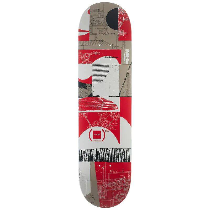 Chocolate Red Skateboard Deck - Anderson 8.25''