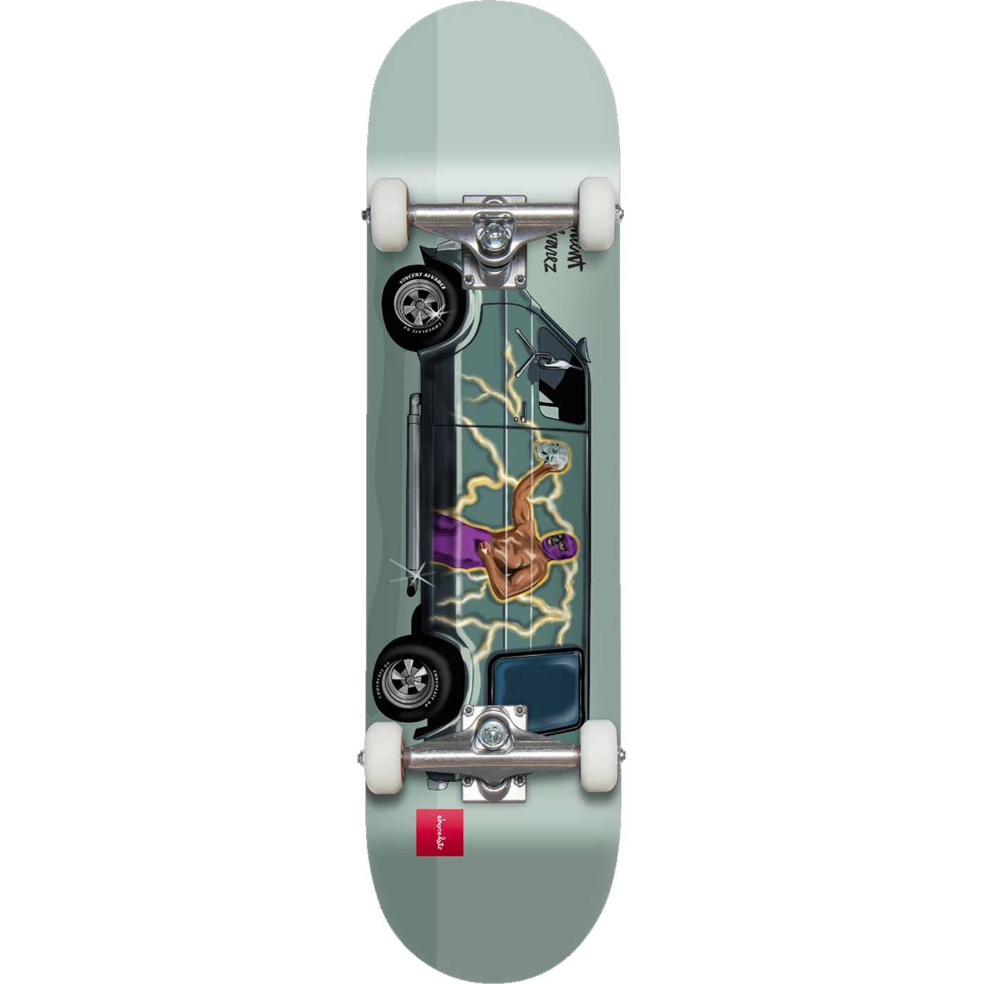 Chocolate Alvarez Vanner Complete Skateboard - 7.75"