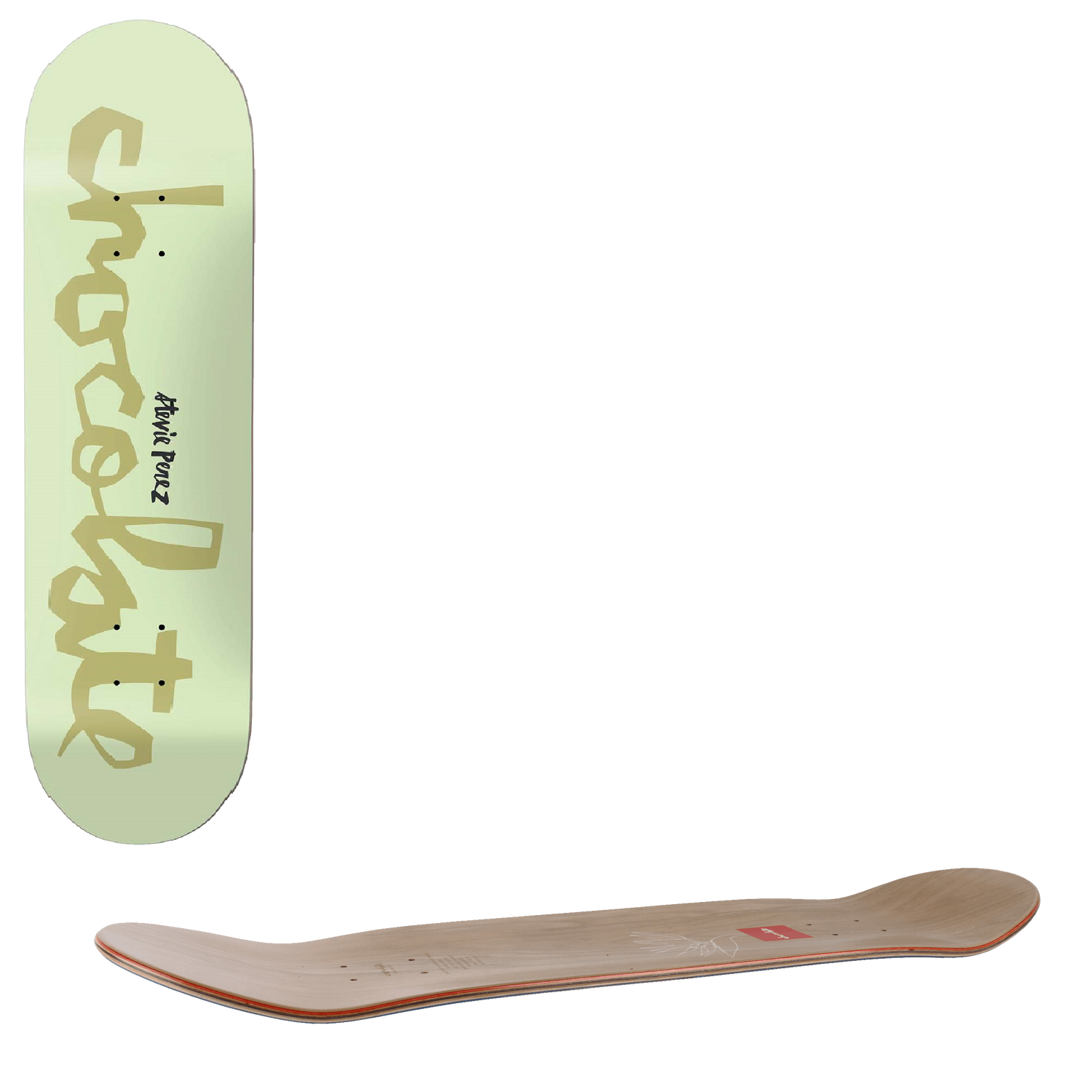 Chocolate OG Chunk Skateboard Deck - Perez 8.25"