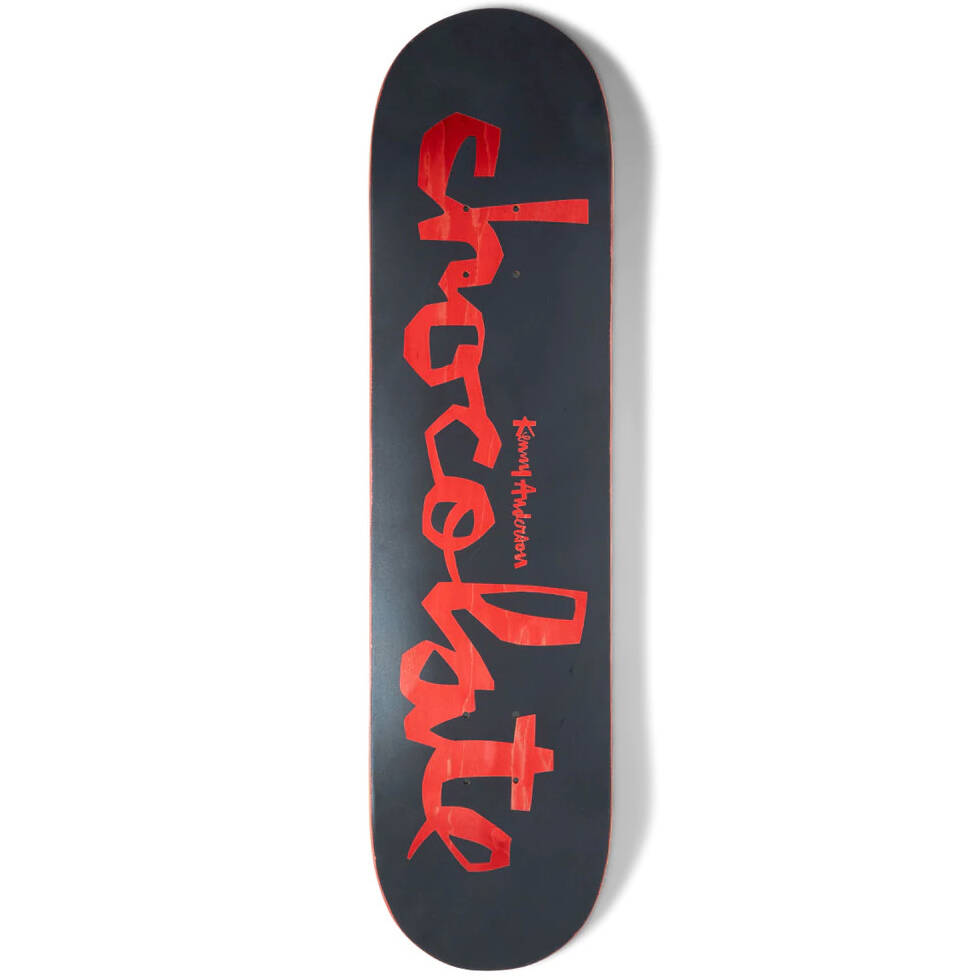 Chocolate Reflective Chunk Skateboard Deck - Anderson 8"